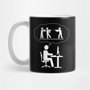 Office Dreamer - Zombies - alternate Mug